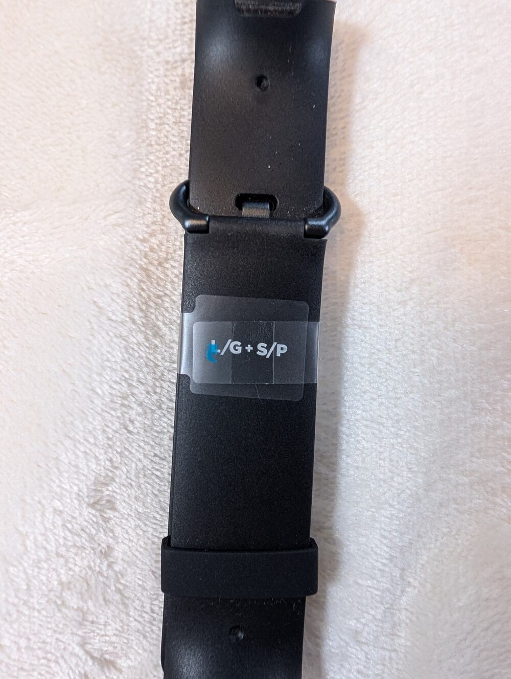 Genuine Fitbit Replacement Band Black Large L/G Fits Charge 3 Charge 4 NWT